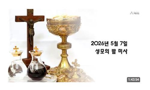성모의 밤(2026.5.7)